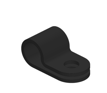 Clip Ø6.5 mm Black n°3Clip Ø6.5 mm Black n°3